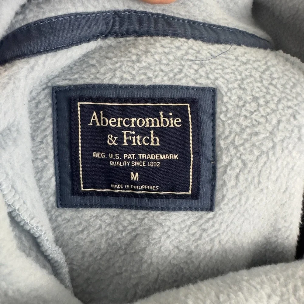 Abercrombie & Fitch‎ fleece blue pullover